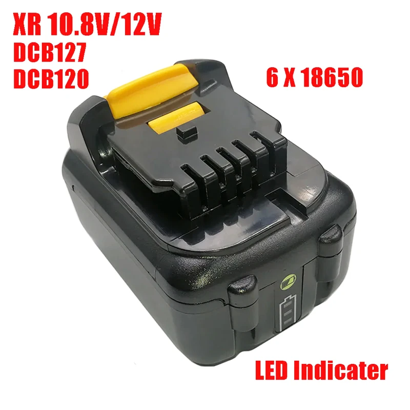 6X18650 DCB120 Battery Plastic Case PCB Charging Protection Circuit Board Box For DeWalt 10.8V 12V Li-ion Battery DCB125 DCB127