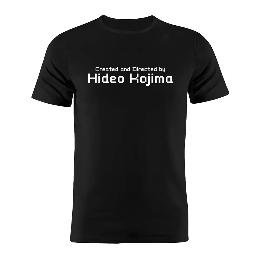 100% Cotton Unisex T Shirt Created and Directed By Hideo Kojima Funny Silhouette Artwork Gift Tee