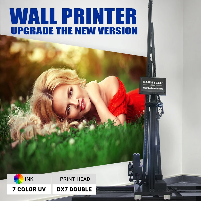 Businesses Mural Painting Machine Wallpaper Printer TH-UP1400M Vertical 3D Inkjet Professional Wall Printing Equipment