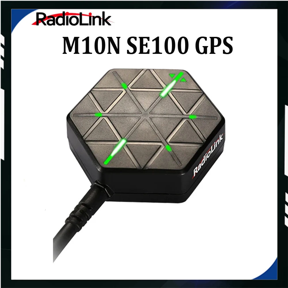 وحدة Radiolink M10N GPS SE100 عالية الدقة الموضعية تعمل مع GLONASS/BeiDou لوحدة التحكم في الطيران APM PX4 Pixhawk 2.4.8