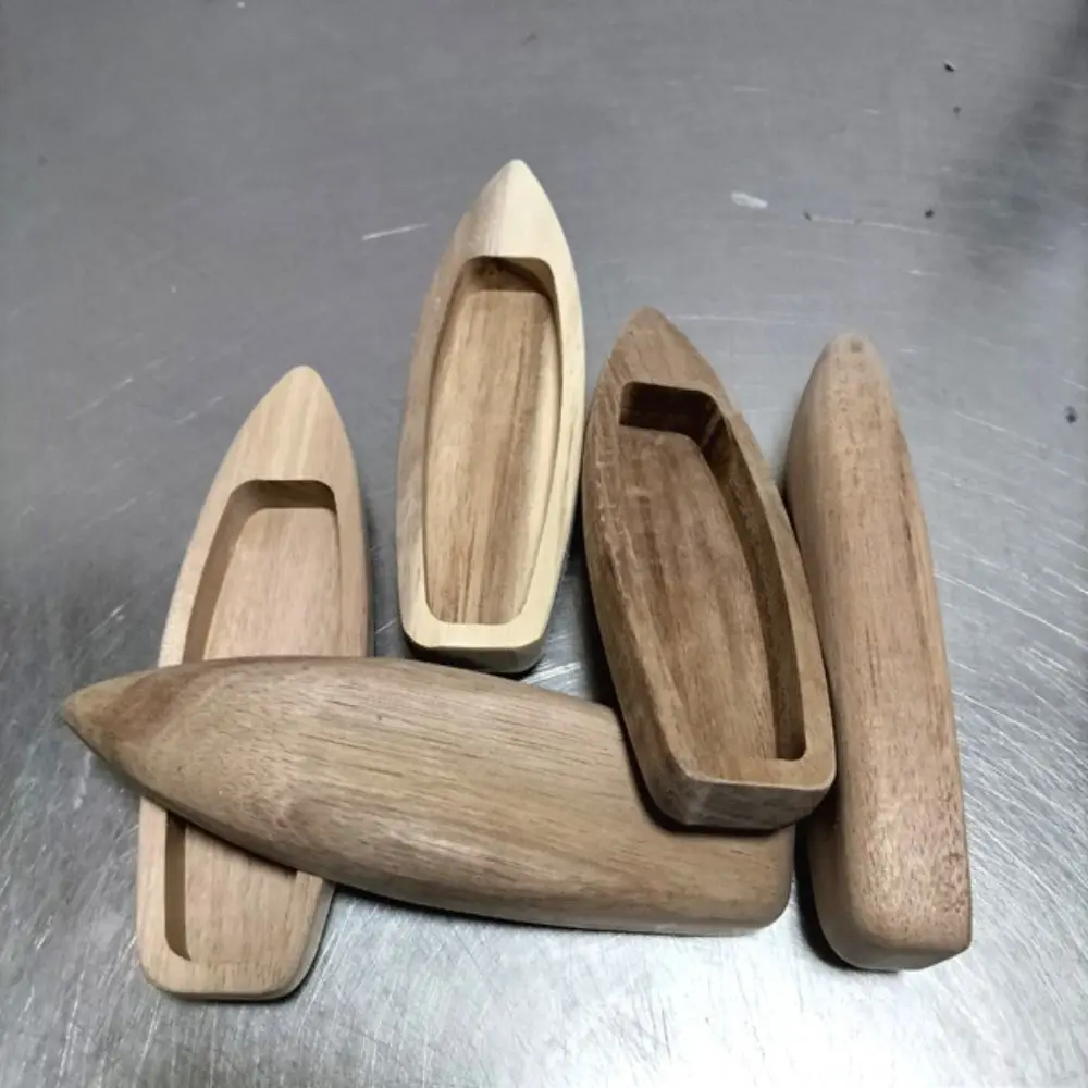 

Natural Wooden Wooden Boat Decor Unfinished Home Statue Fishing Boat Model Handcrafts Miniature Boat Model Ornaments