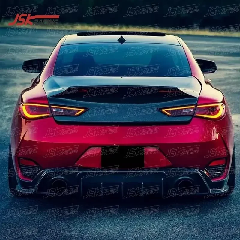 CSL STYLE CARBON FIBER REAR TRUNK for 2016-2022 INFINITI Q60