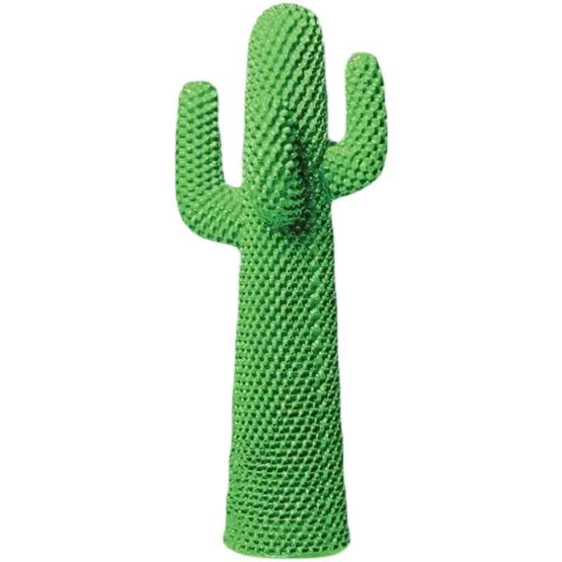 Italian cactus hanger ornament, floor standing hat rack sculpture