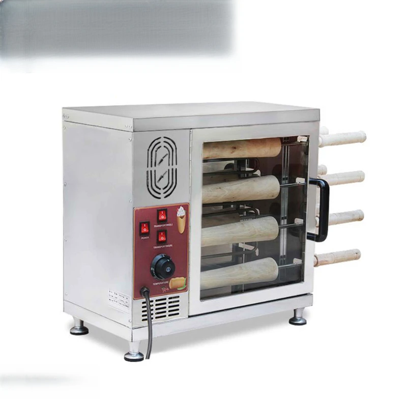 

Electric chimney cakes, ovens, machines from new power sources