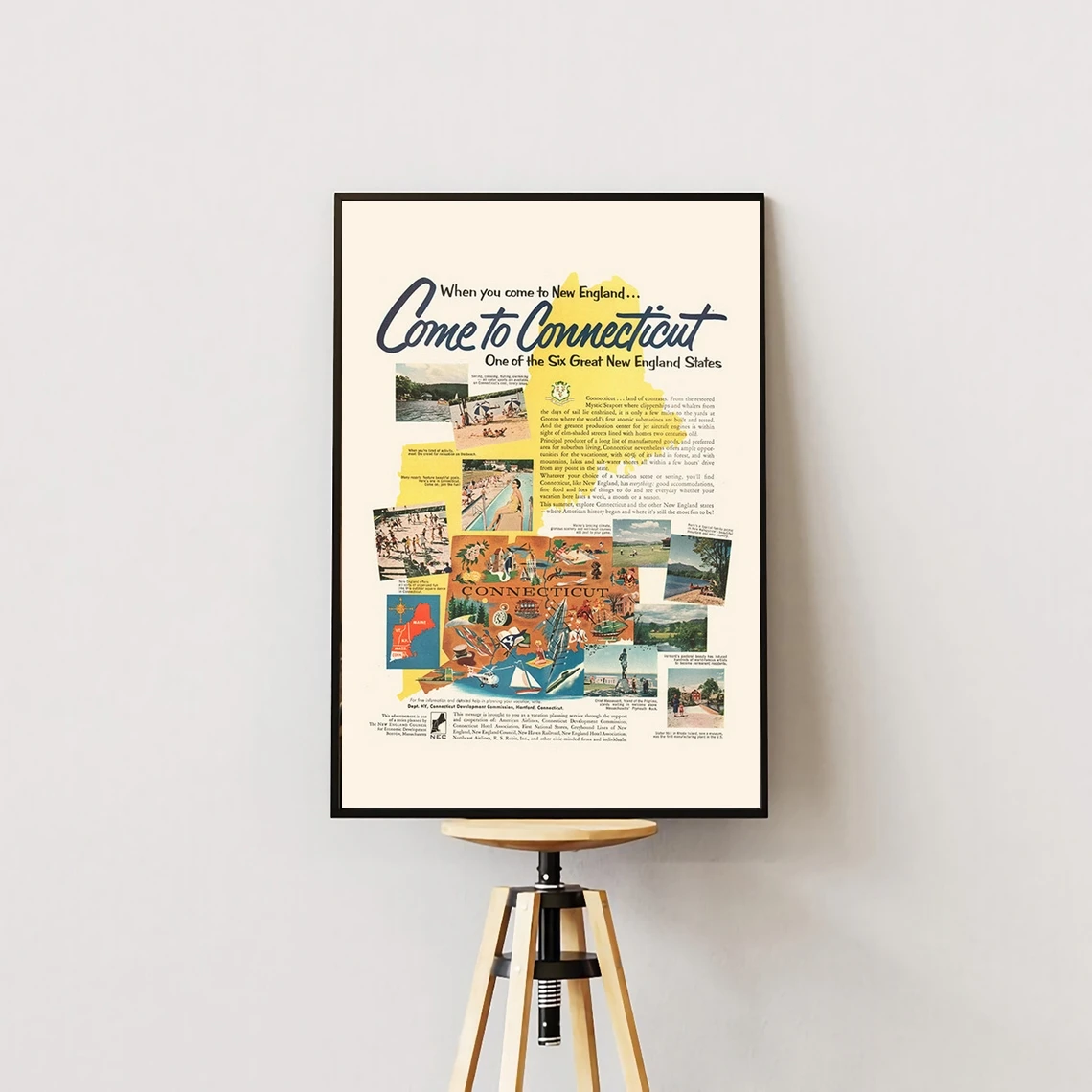 Connecticut Retro T… - image