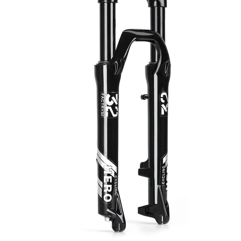Fahrrad-Vorderradgabel aus Aluminiumlegierung, Stoßdämpfer, mechanisches Federschloss, Mountainbike-Federgabel, Geländefahrrad, 20 Zoll – Detail 5