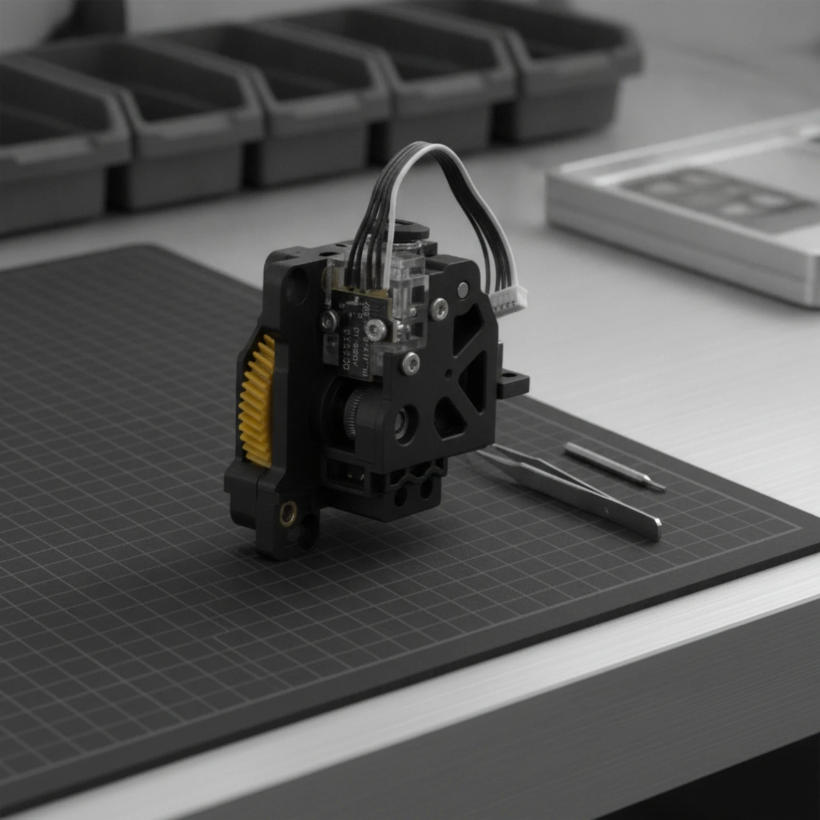 Replacement Extruder Assembly Precision Extruder Assembly Component Consistent Plug-and-Play for 3D Printing