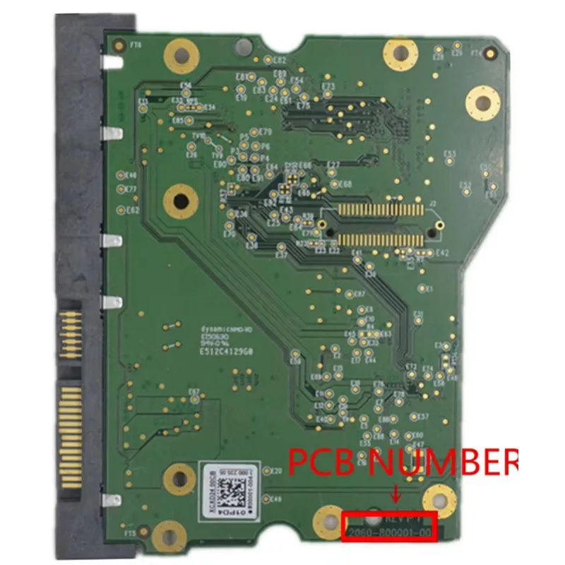Płytka PCB dysku twardego HDD / 2060-800001-005 REV P1 800001-205 — zdjęcie 4