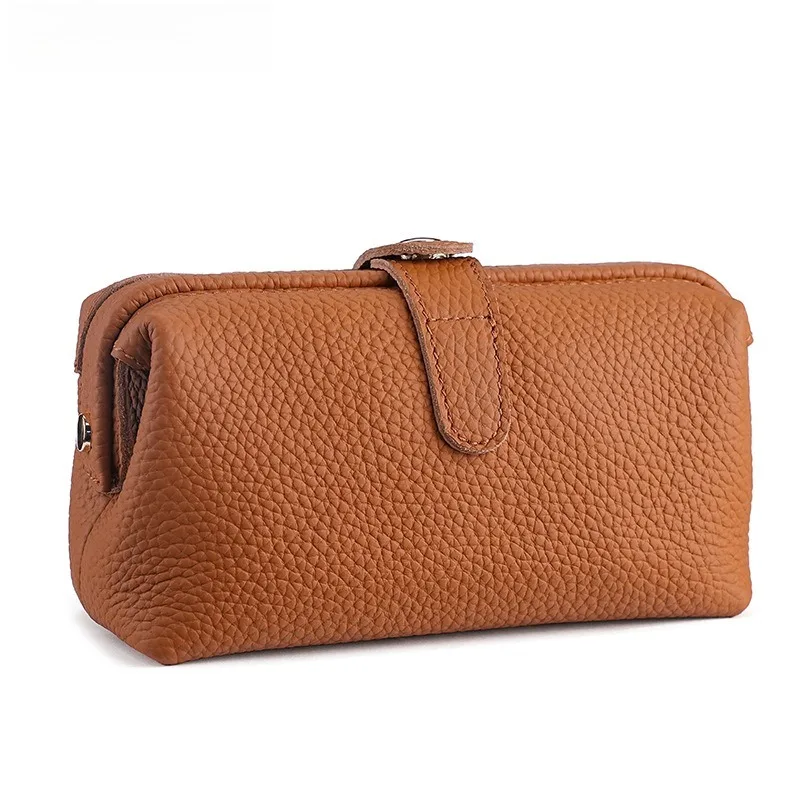 

Новая косметичка из воловьей кожи с верхним слоем, сумка для стирки, многофункциональная сумка для захвата