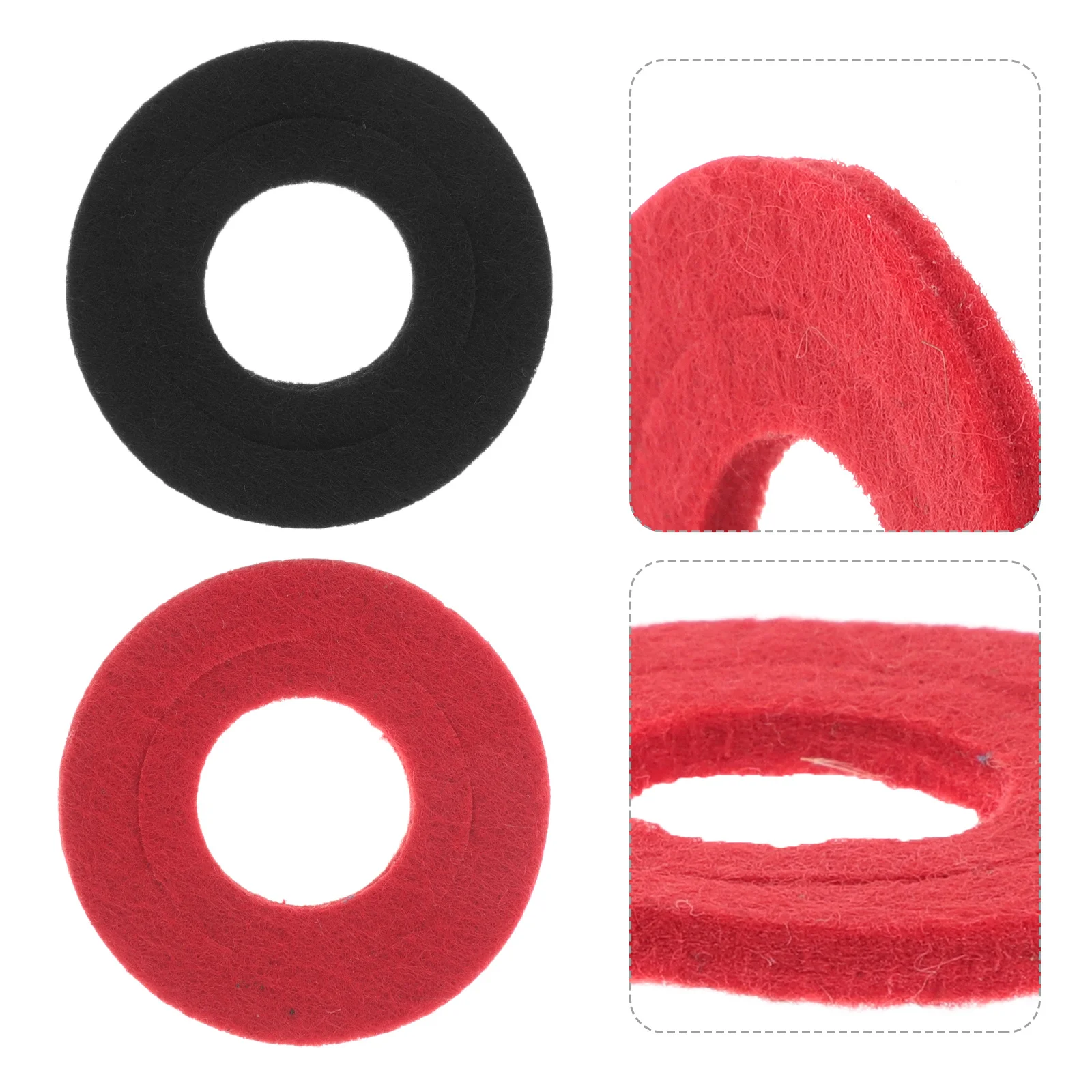 

Terminal Washer Pads Felt Gasket Waterproof Protector for Car Terminals Automotive Replacement Parts Anti Wear