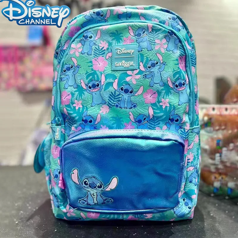 New Australia Smiggle School Bags Disney Stitch Backpack Lunch Bag Water Bottle  Need To Purchase Individually Student Xmas Gift