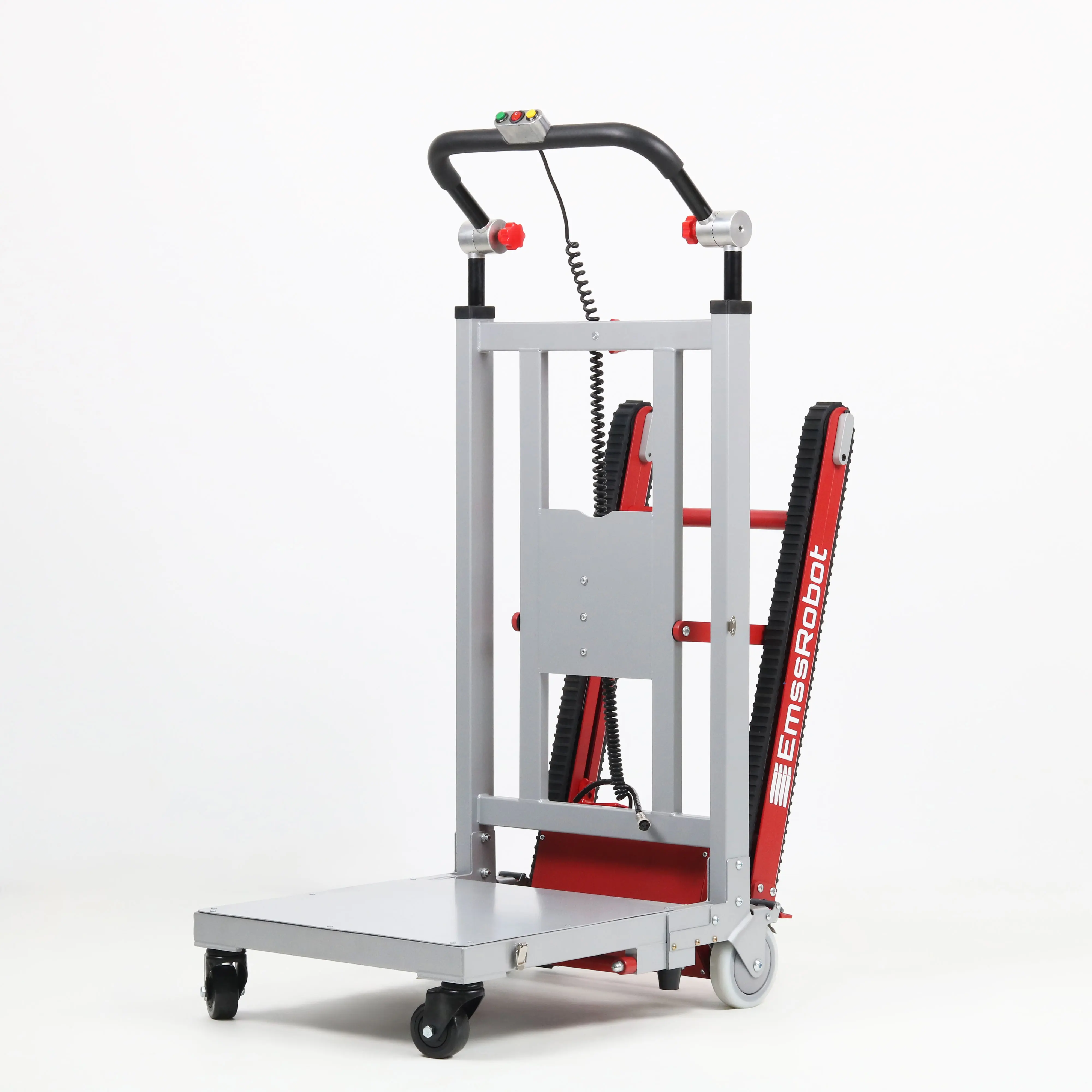 

Электрическая складная тележка EmssRobot-X для подъема по лестнице, усиленная, портативная, для платформенных тележек и доставки грузов