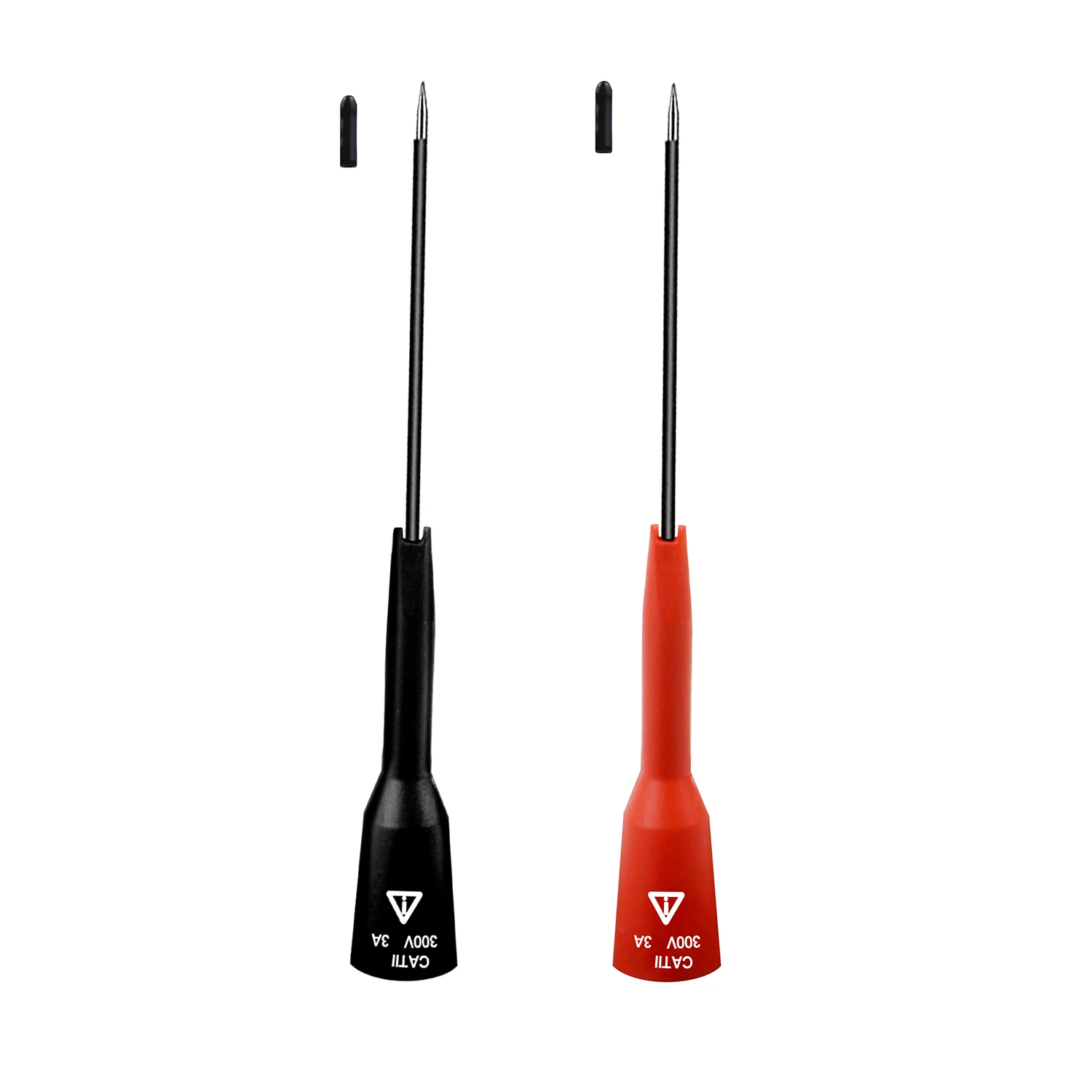 ZIBOO TP88A Piercing Needle Non-destructive Test Probe Use for Digital Multimeter Test Leads,Insulation Piercing Red/Black.