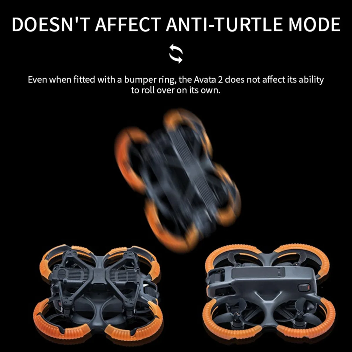 AT-Paddles Anti-Collision Ring for DJI Avata2 Traverser Anti-Collision Paddle Protective Cover Protection