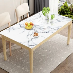 Marmormuster Wandaufkleber, Weiß und Gold Tapete, Schreibtischküche, Garderobe, Remodellar, Schale und Stock, wasserdicht, öldlich, 15 Stile 8 Hauptverkaufswallpaper Goldtextur - №3