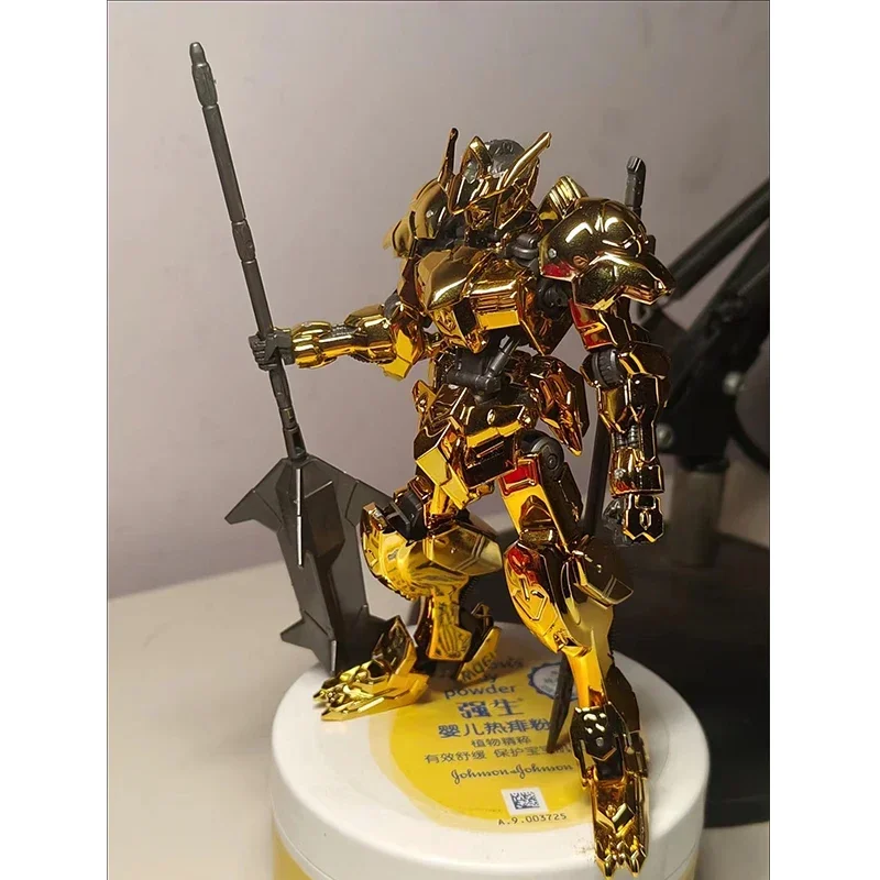 

New Gaogao B001 Barbatos Electroplated Version Iron-blooded HG1/144 Toy Mecha Kit Movable Figure Boy Gift Assembly Kit Model