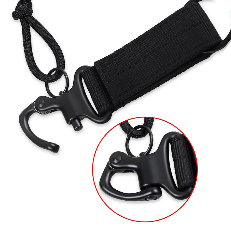 Outdoor Tactical Keychain Tool Camping Equipment Backpack Hook Buckle Survival Safe Tool Hunting Travel Gear Hiking Accessories