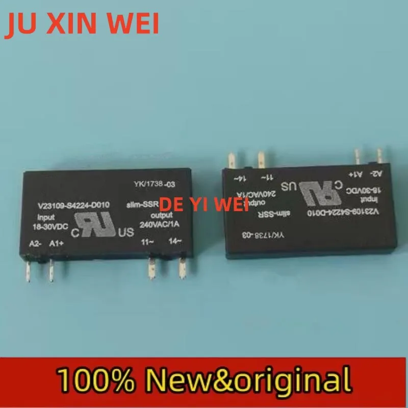 1PCS New Original V23109-S4224-D010 240VAC 4PIN 1127410000 Solid State Relay and base