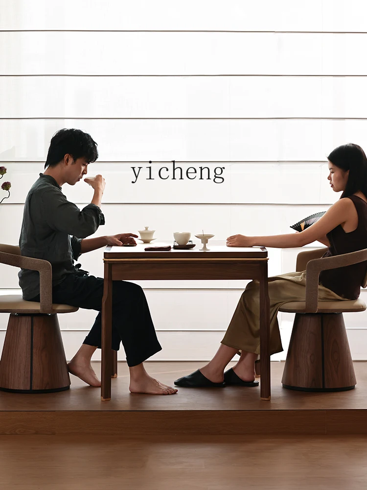 

LX Rock Plate Tea Table Square Balcony Tea Table