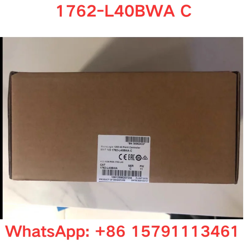 

New controller 1762-L40BWA C for fast shipping