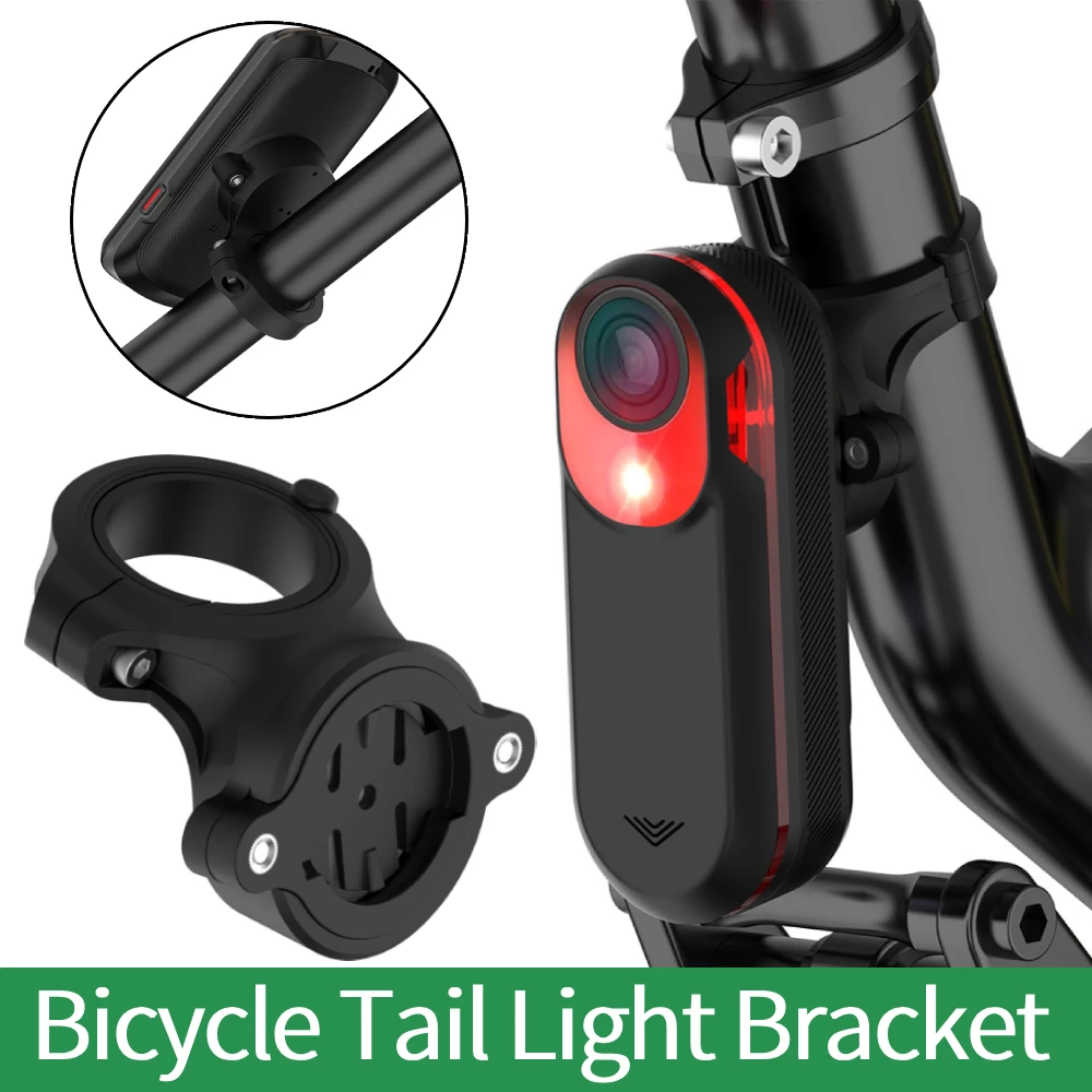 Universal Bike Tail Light Support Seat Post Mount Shockproof for AirTag Locator Bracket for Garmin Varia Radar Taillight
