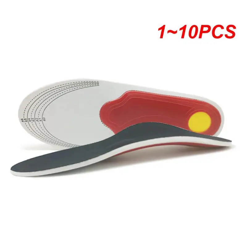 1~10PCS Vent Cushion Improved Arch Foot Arch Support Cushion Black Foot Arch Pad Insoles Pain Relief Corrective Insoles 40-