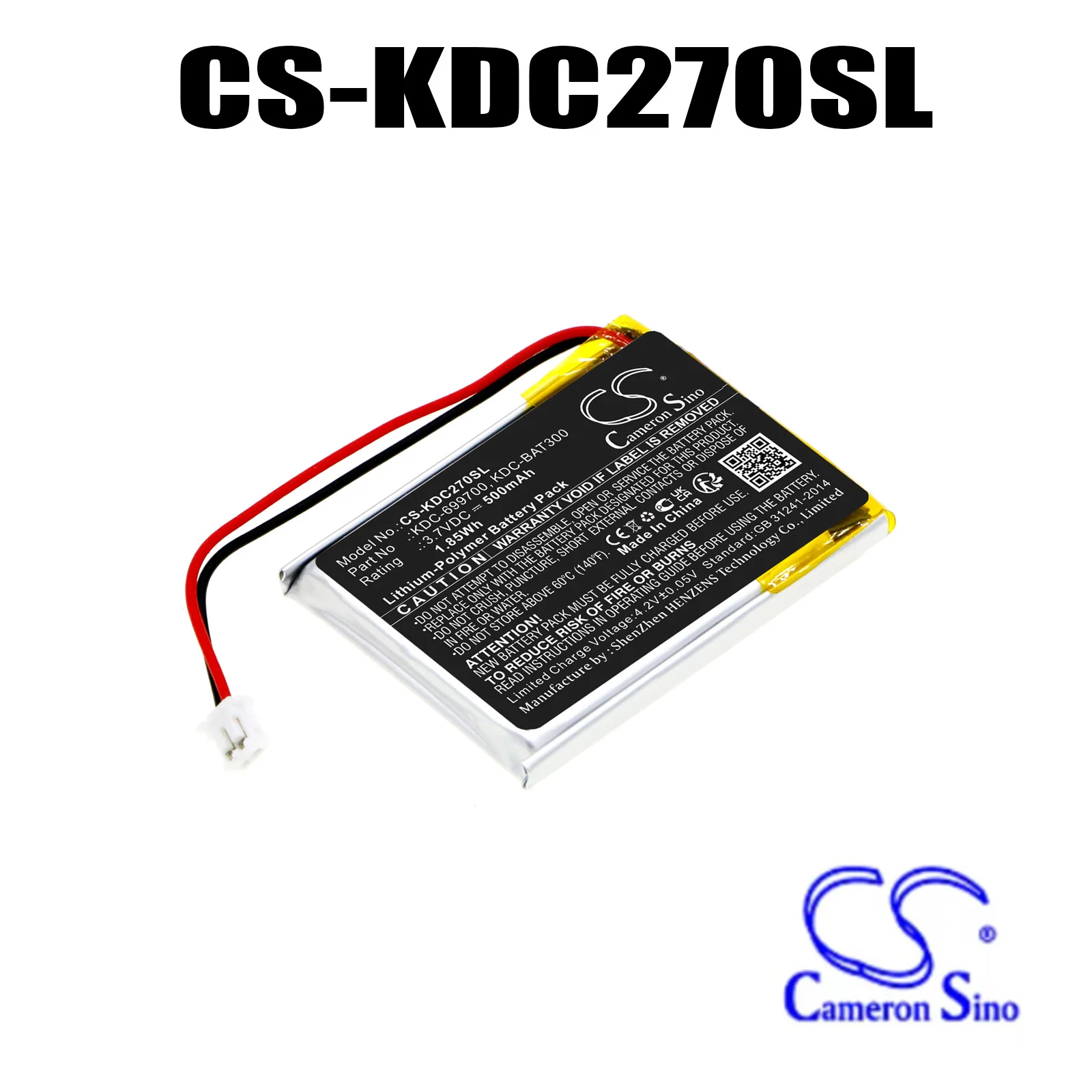 Barcode Scanner Battery KDC-699700 KDC-BAT300 for KOAMTAC KDC30, KDC270, KDC280, KDC300 +TOOL
