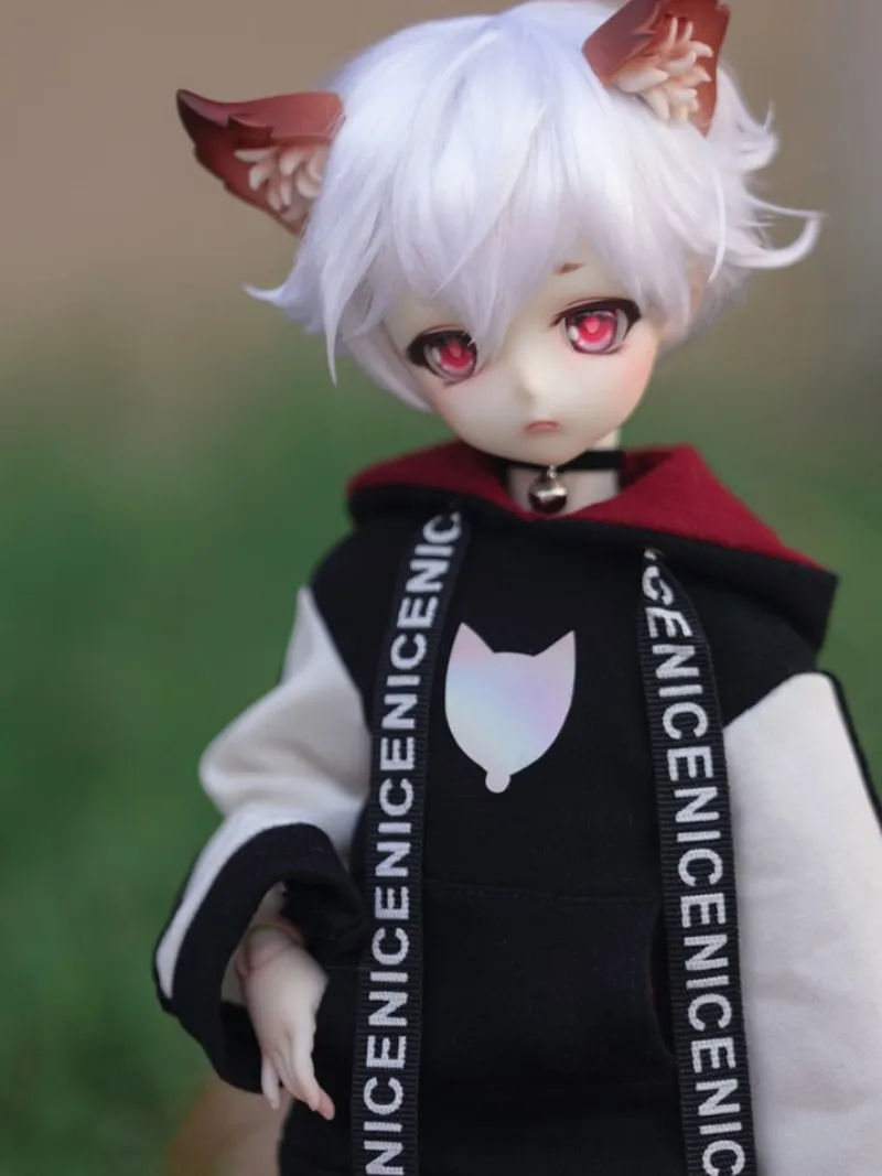 

Dollzone Miyou 1/6 Movable Bjd Doll 6 Points Male Anime Fox Ear Cute Dz Children Kawaii Toy Gift