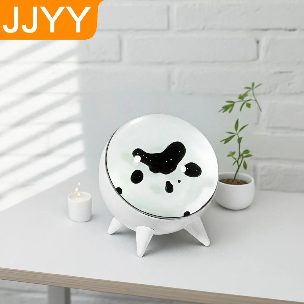 Magnetic Fluid Music Lamp Sound Rhythm Visualization Reading Companion Desktop Decoration Music Reactive Home Decor