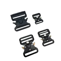 25/32/38/50mm Quick Release Tactical Buckle Set Automatic Metal Male Belt Buckle Zinc Clip Adjustable Men Buckl For Belt