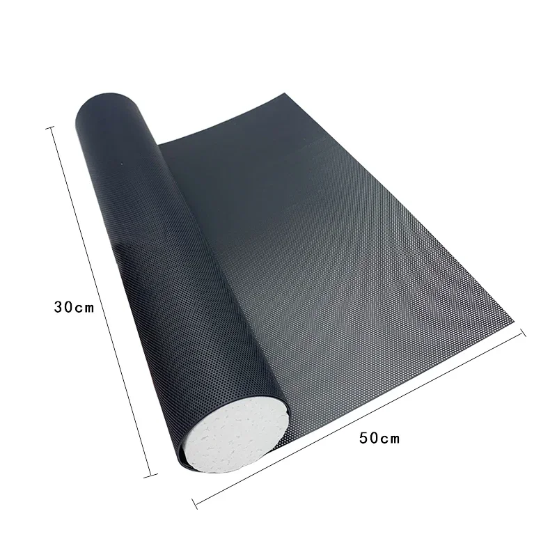 30x50 50x50cm Chassis PVC Dustproof Mesh Desktop Computer Host Side Panel Cover Cabinet Heat Dissipation and Ventilation view 3