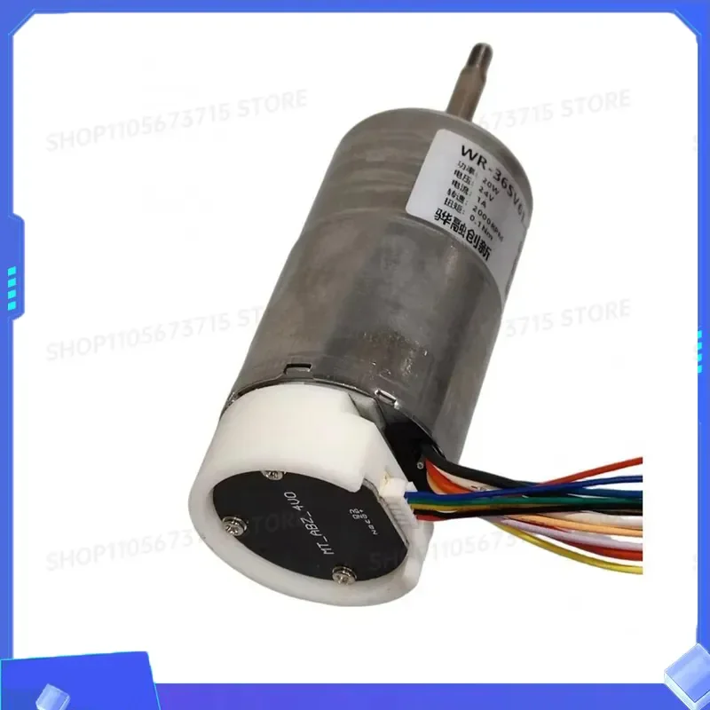 for 1PCS BLDC DC Brushless Servo Motor 10W 24-48V 2000-4000rpm 3-Phase With Hall Sensor and 1000CPR ABZ Encoder