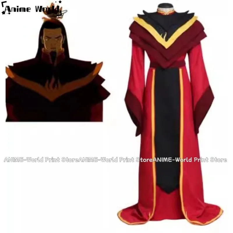 

《Нестандартный размер》Пожарный Лорд Озайи Хэллоуин Карнавальный костюм для косплея для взрослых Menx;3,v'6.f;9,