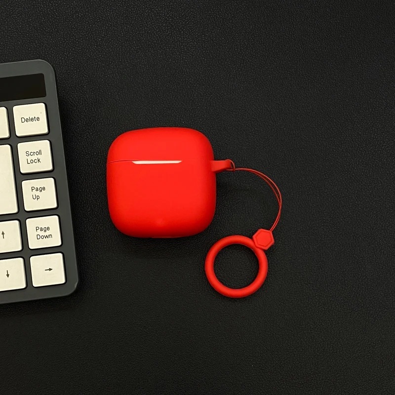 Per Huawei FreeBuds SE2 Custodia in silicone tinta unita antiurto Custodia per auricolare Bluetooth Freebuds SE2 Scatola per cuffie con cinturino