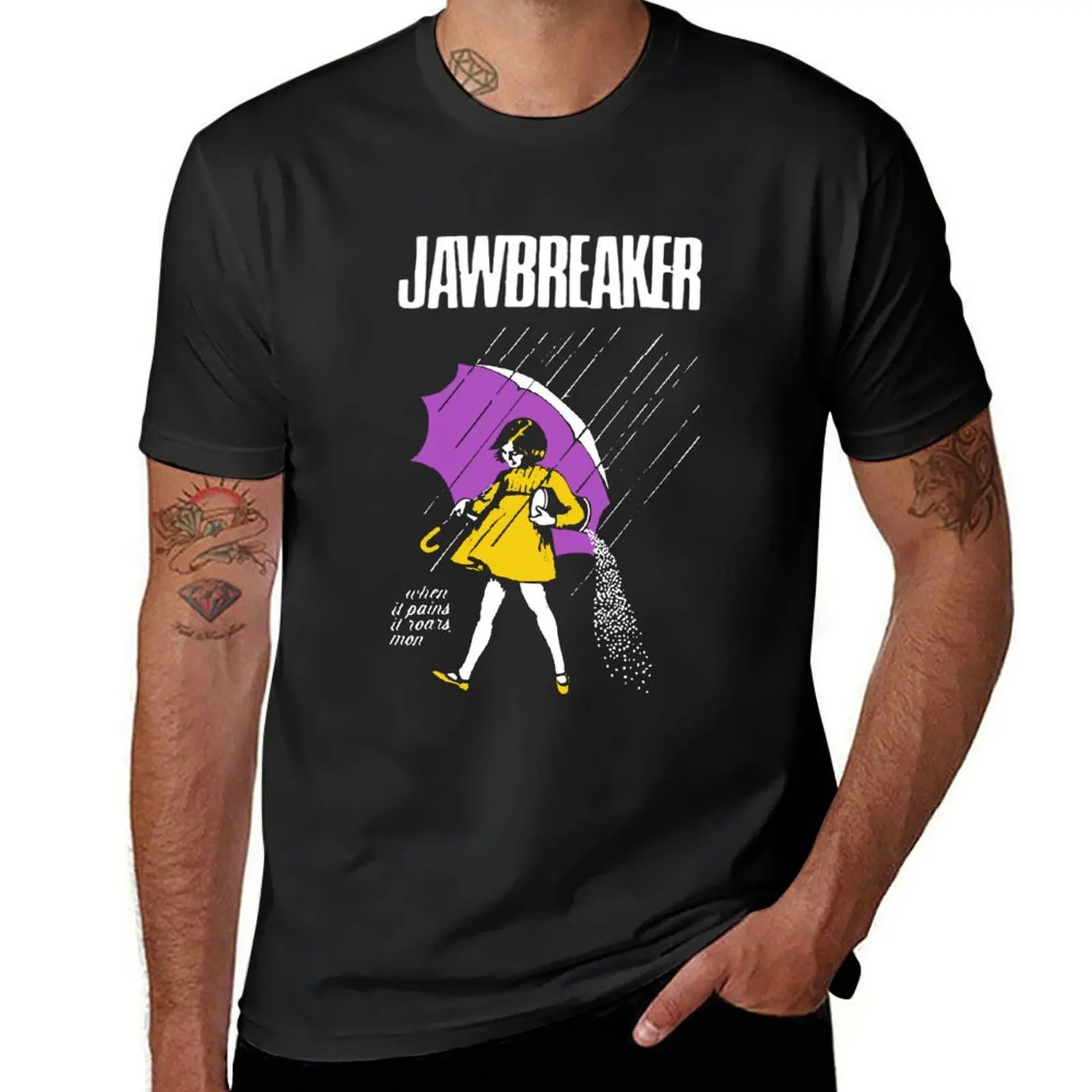 

Jawbreaker ( black ) T-Shirt oversized hippie clothes mens champion t shirts