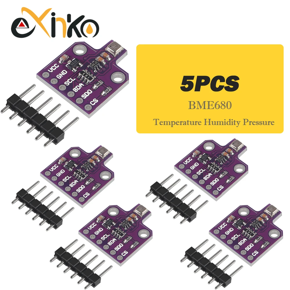 1-10pcs BME680 CJMCU-680 High Altitude Module Digital Temperature Humidity Pressure Sensor Development Board