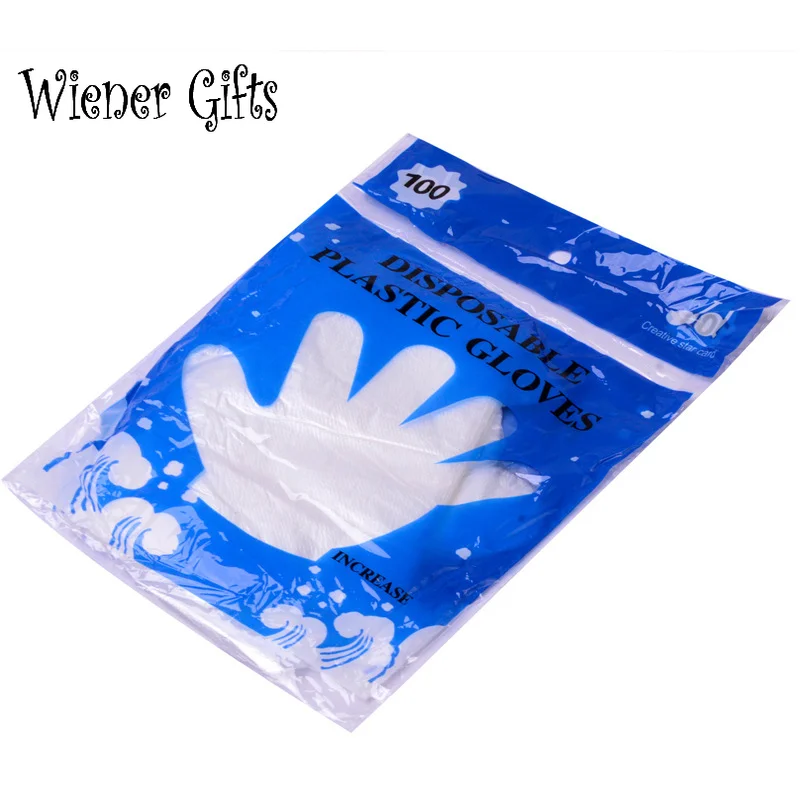 

Heavy Duty Disposable Vinyl Gloves 100 Count Super Comfortable Extra Strong Durable and Stretchy, Food and Multi Use