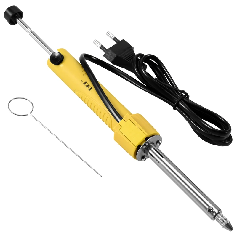 

Eu Plug Electric Vacuum Solder Sucker Welding Desoldering Pump/Soldering Iron/Removal Solder Iron Pen Welding Repair Tool