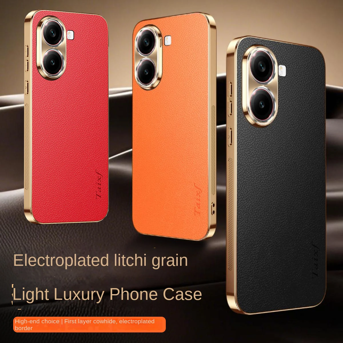 

Роскошный веганский кожаный чехол для телефона Xiaomi Redmi Turbo 4 4 Pro, защита объектива, противоударный для Xiaomi Poco X7 Pro F7, задняя крышка