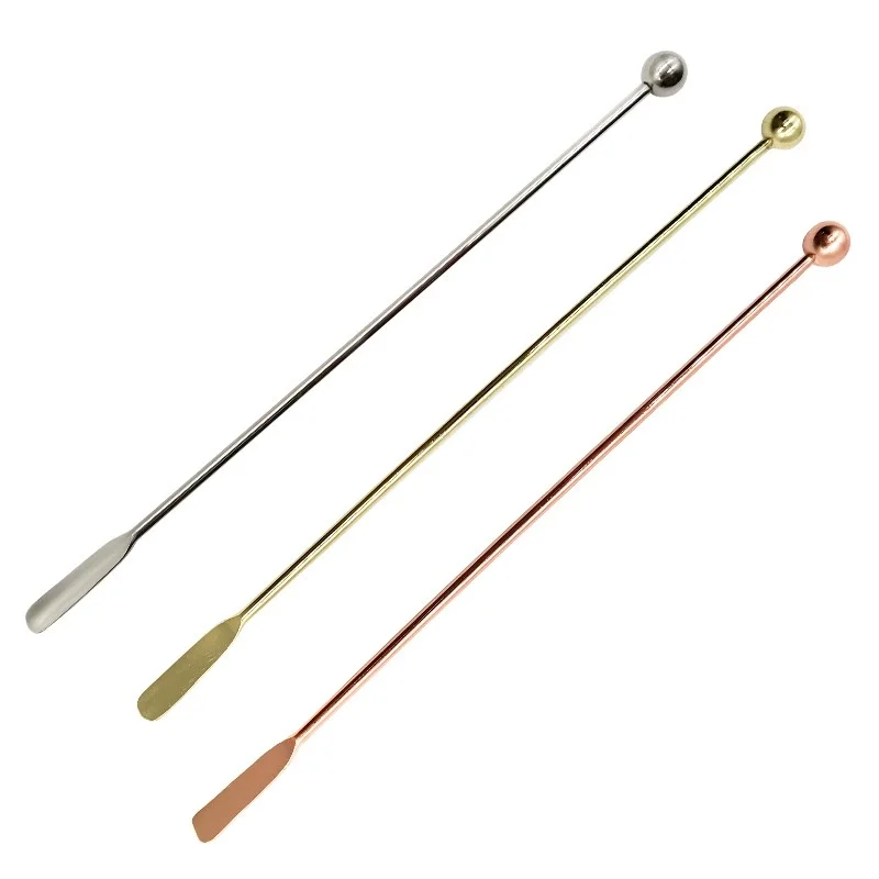 

Stainless Steel Coffee Stir Stick Juice Rio Cocktail Drink Stirring Mixer Sticks Wedding Party Bar Muddler Champagne Stirrer