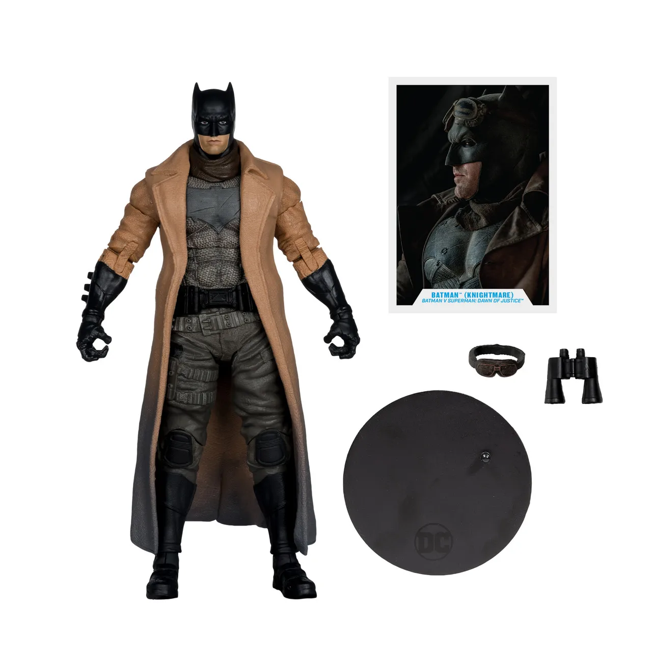 McFarlane Toys Batman (Knightmare) based on the Batman v Superman: Dawn of Justice movie launches 18cm Action Figure Model