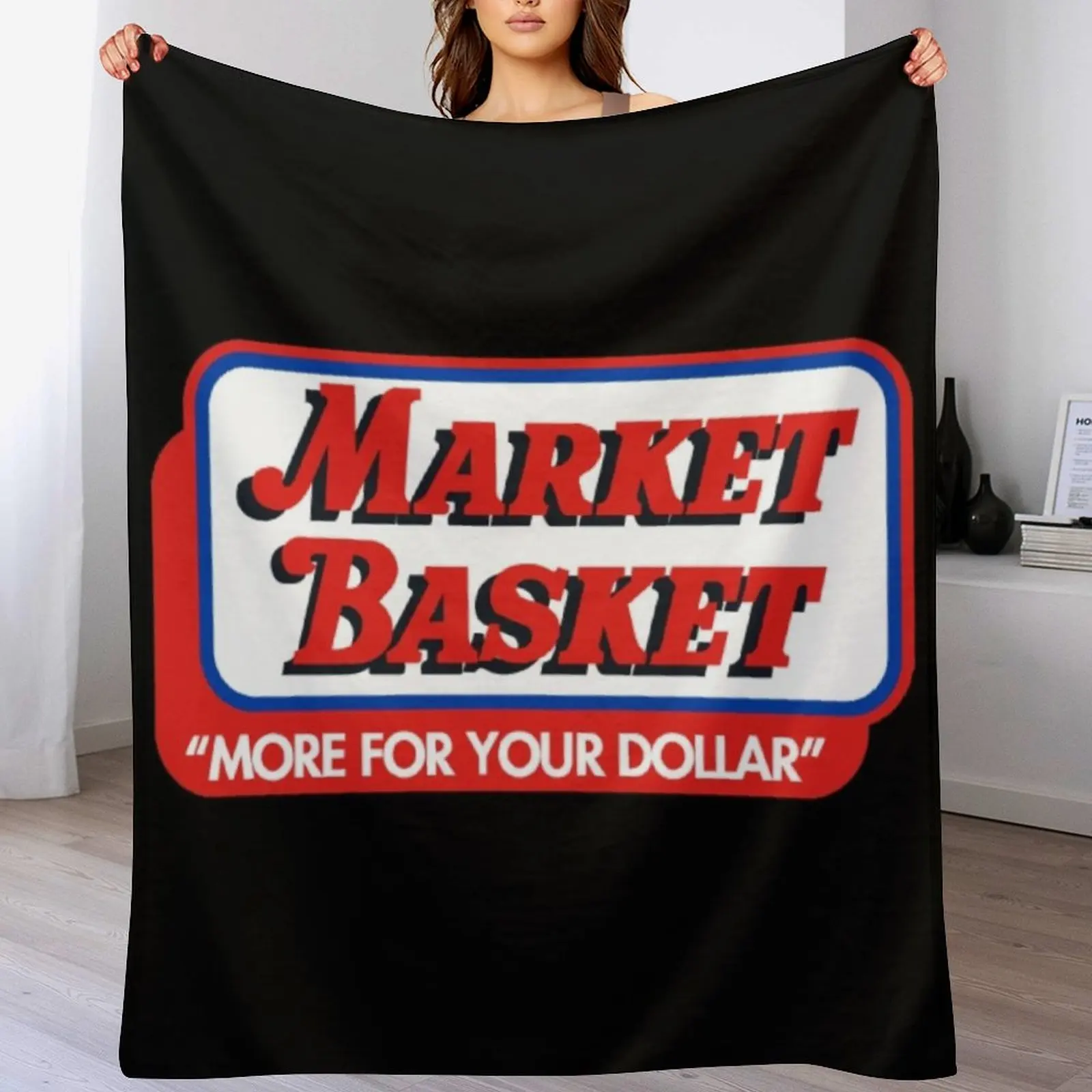 

Market Basket Supermarket Throw Blanket funny gift blankets ands Luxury Throw Soft Beds Blankets