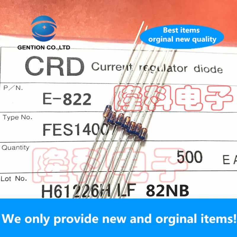 10PCS 100% New original E-822 current limiting tube 8.2ma constant current diode for E822 LED