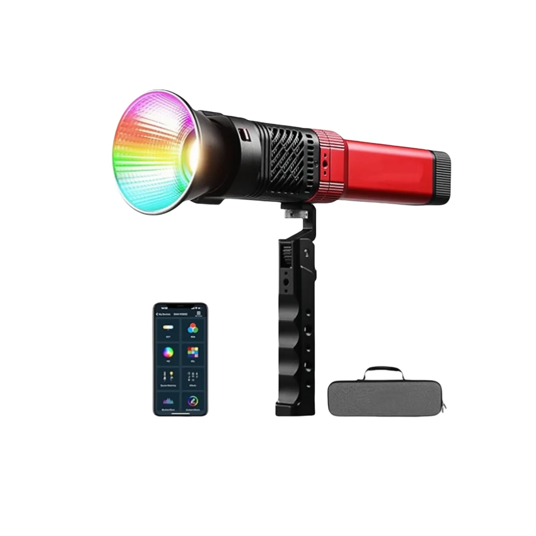 GVM PD60C LED Light for Photography and Live Streaming, Video Light with Dimmable Brightness, Fill Light for Product
