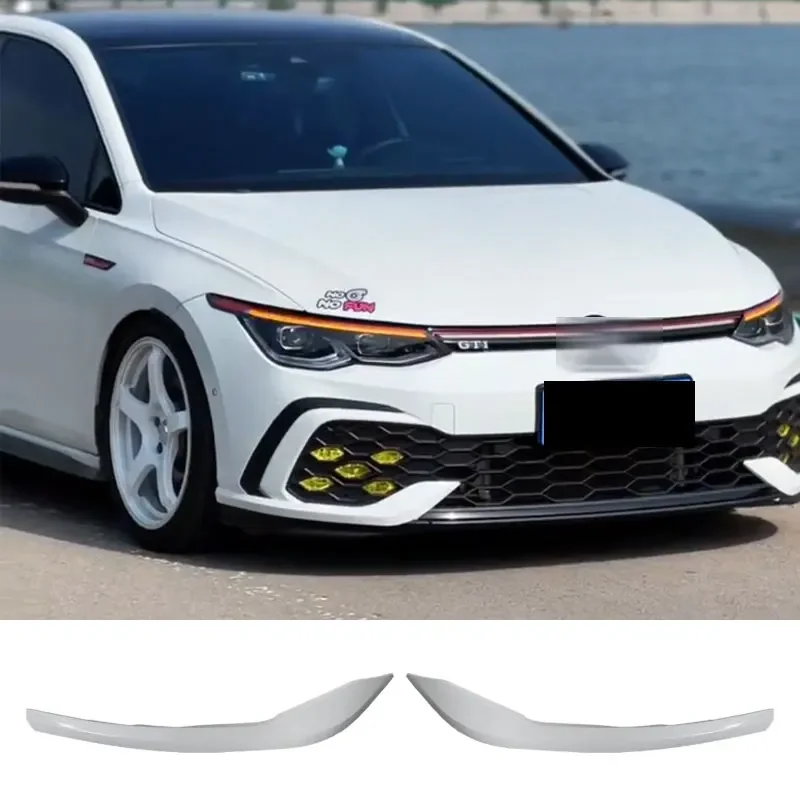 

Fog Lamp Bezel for Volkswagen Golf MK8 GTI Rline Front Bumper Trim 2020-2024 Body Kits Spoiler Decorative Accessories