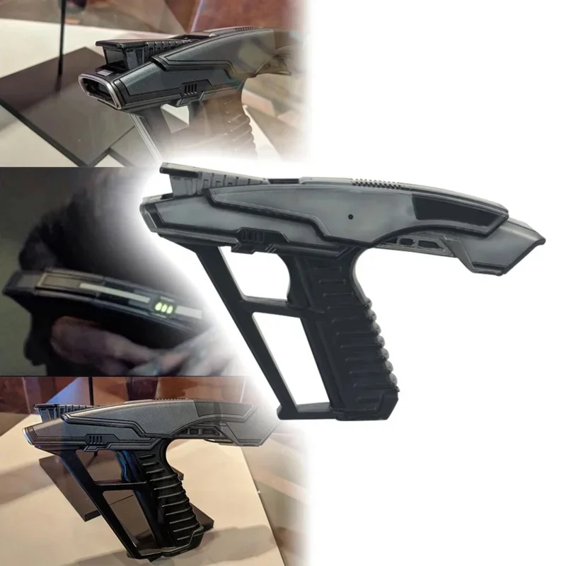 Star Picard Treks Série TV Starfleet Phaser à main, accessoires de pistolet faits à la main, jouet en résine, accessoires d'Halloween Q9RAa