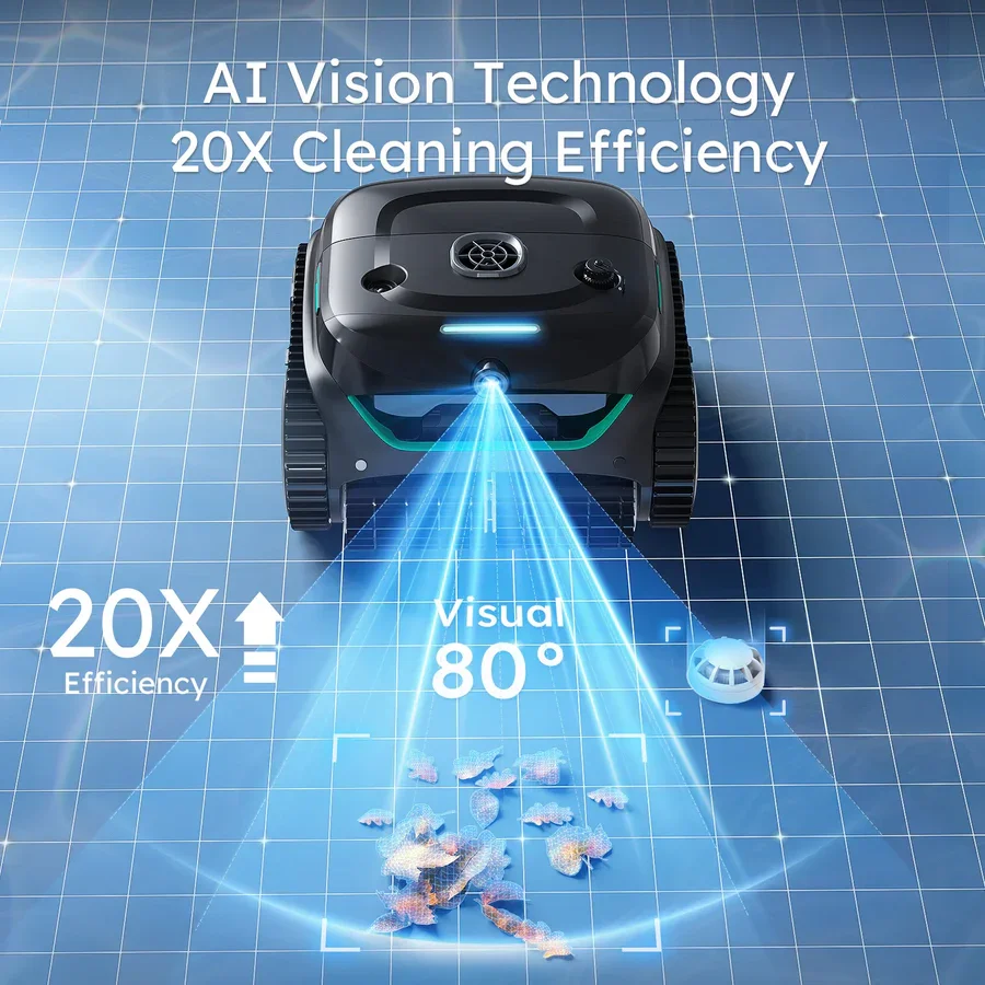 Swimming Pool Robot High-End Premium Cordless Pool Robot Mid-Range Cordless Pool Cleaner Wall-Climbing Technology Long Life