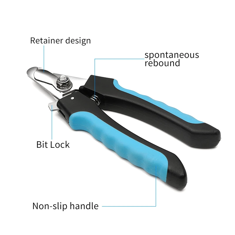 Professional Pet Grooming Set Cat and Dog Cleaning Comb Pet Grooming Brush Pet Nail Scissors Set