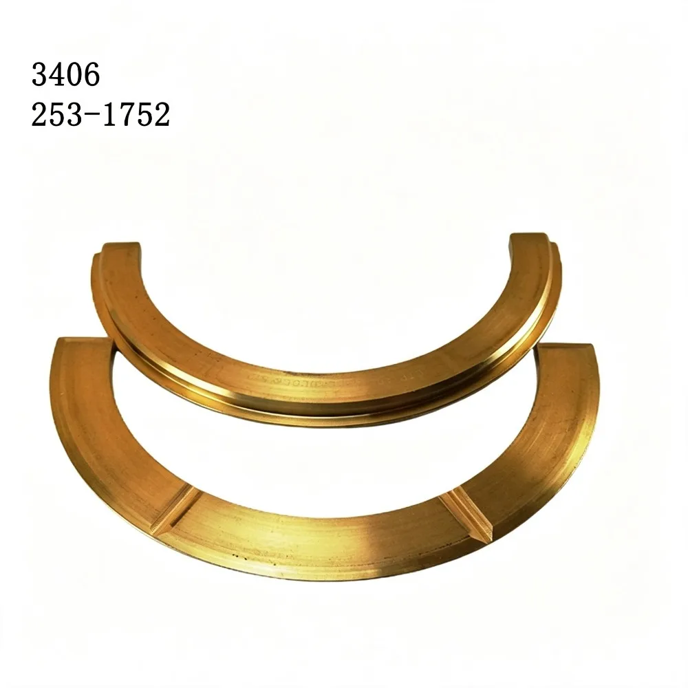 1 Set Crankshaft Thrust Plate 2531752 253-1752 Compatible with CAT Heavy Truck 3406E C15 Engine 1998-2008 Auto Replacement