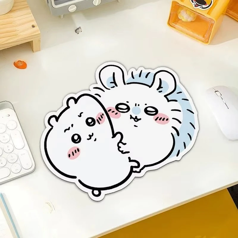 Chiikawa Usagi Hachiware Mouse Pad Cute Anime Diatomaceous Earth Desk Mat Kawaii Non Slip Gaming Computer Office Decor view 2